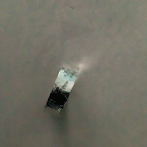 Hammered silver ring